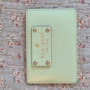Kate Spade New York Card Holder, Tiffany Blue.